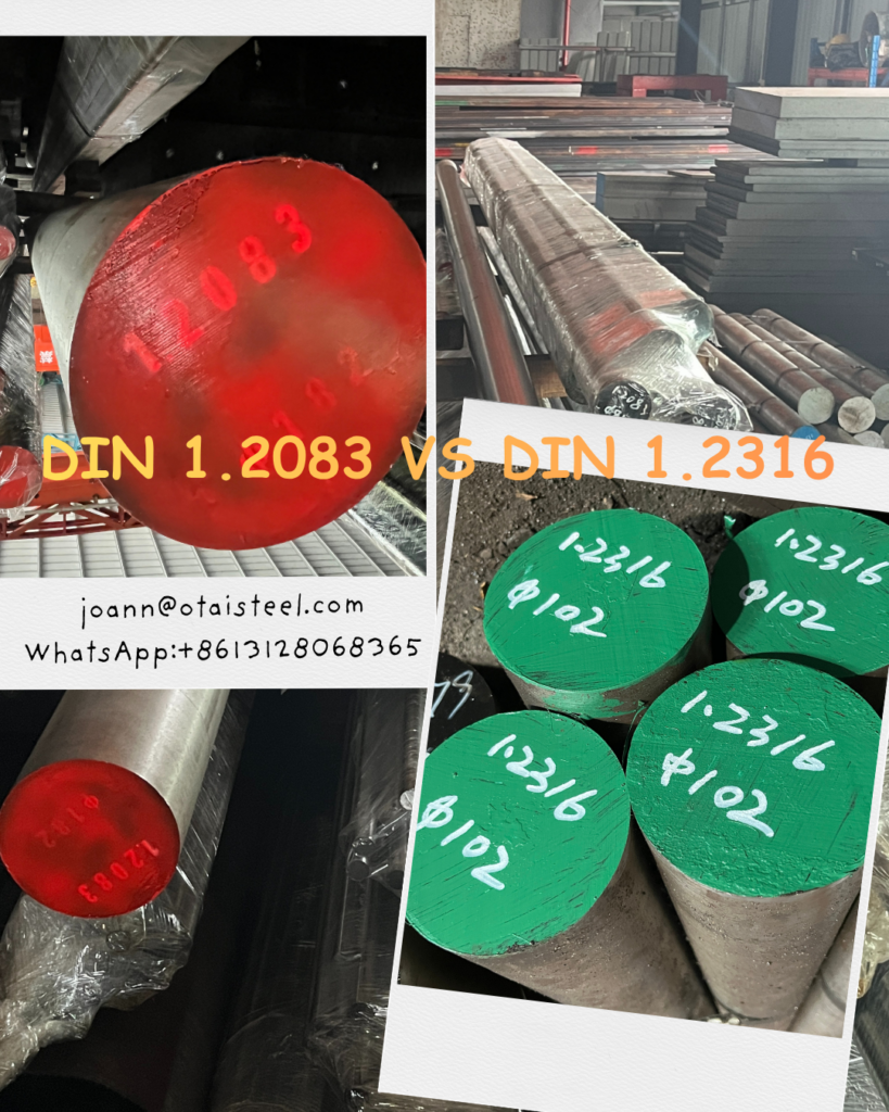 DIN 1.2083 vs DIN 1.2316: Which Stainless Mold Steel Better?